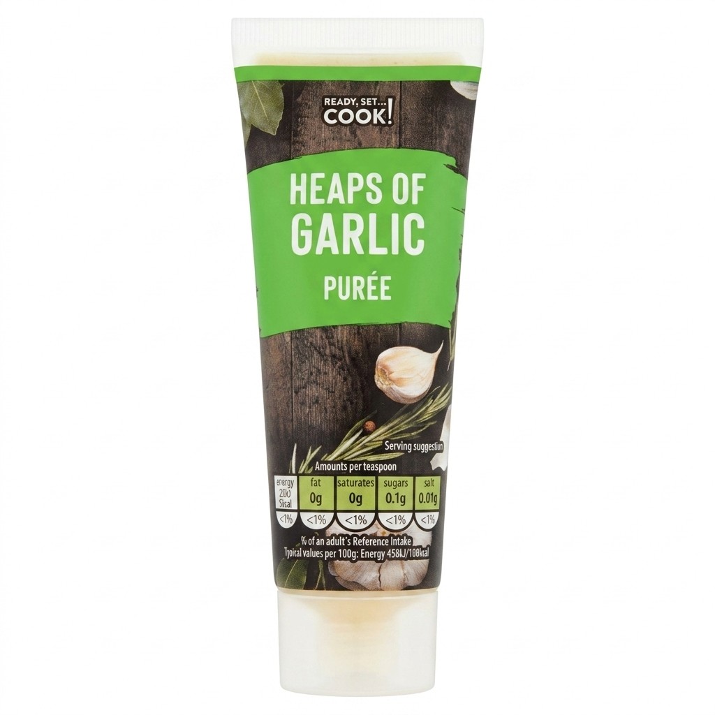 Ready, Set... Cook! Heaps of Garlic Purée 75g