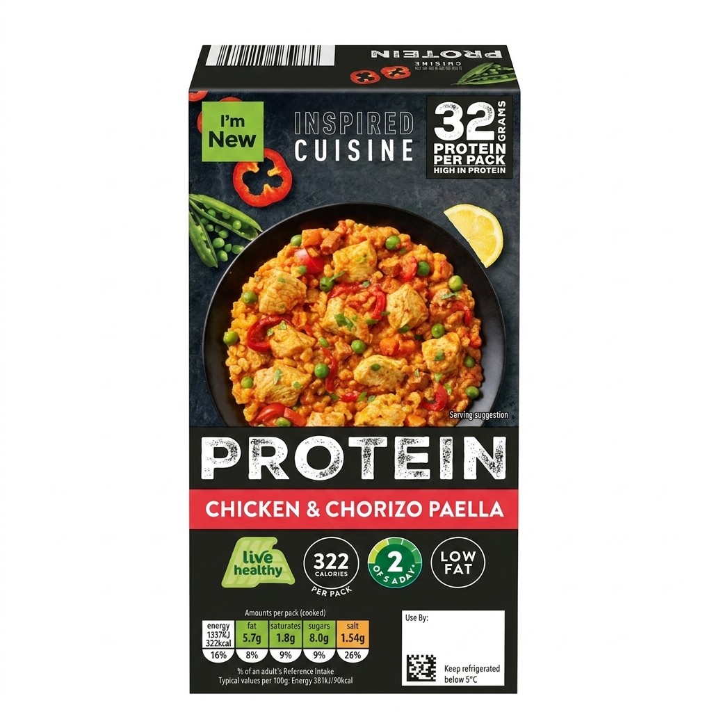 Inspired Cuisine Chicken & Chorizo Paella 385g