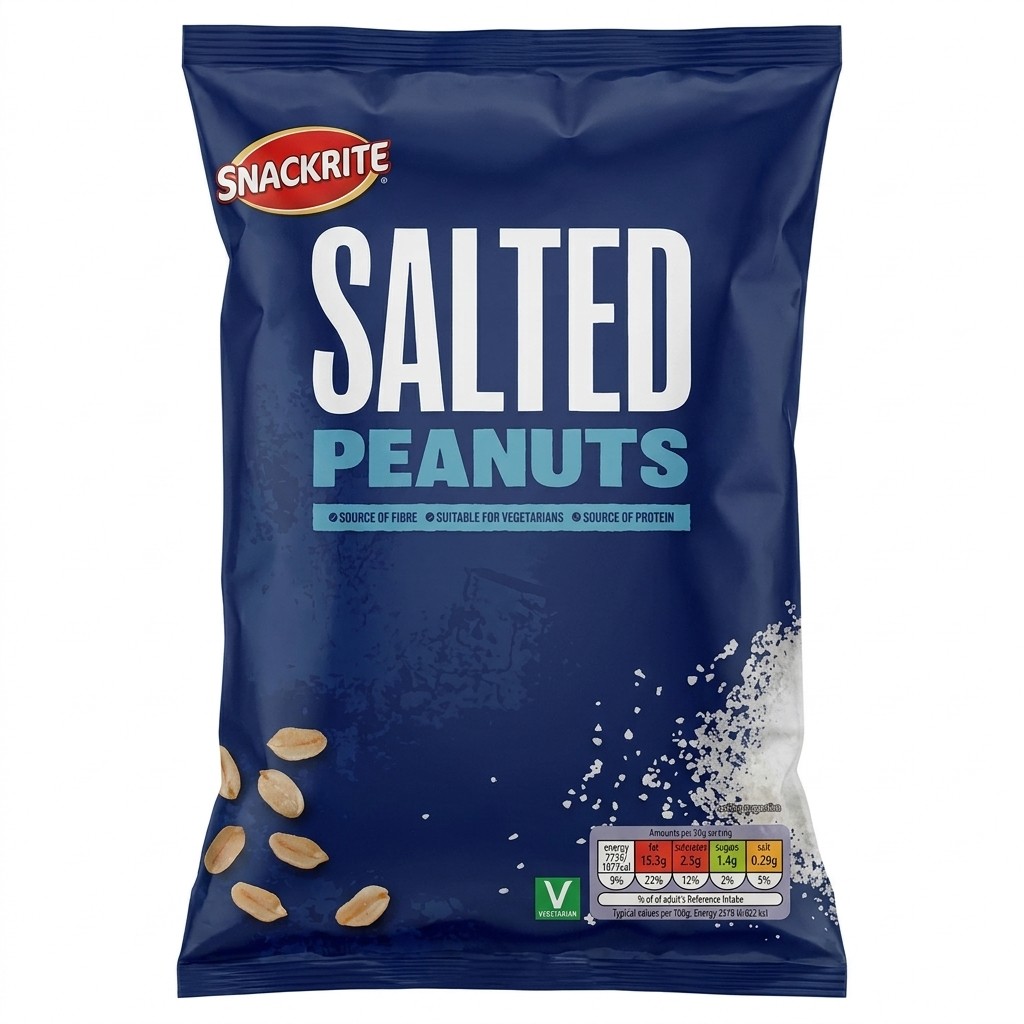 Snackrite Salted Peanuts 500g