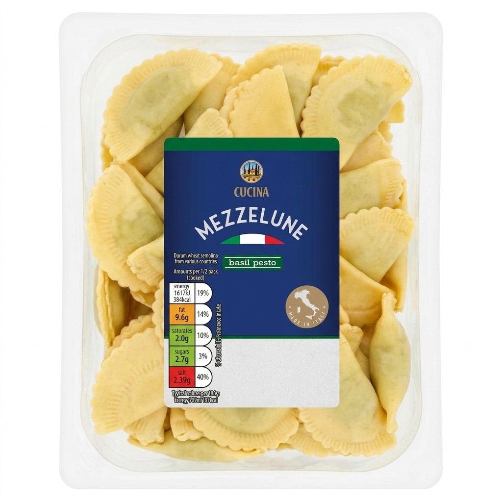 Cucina Mezzelune Basil Pesto 250g
