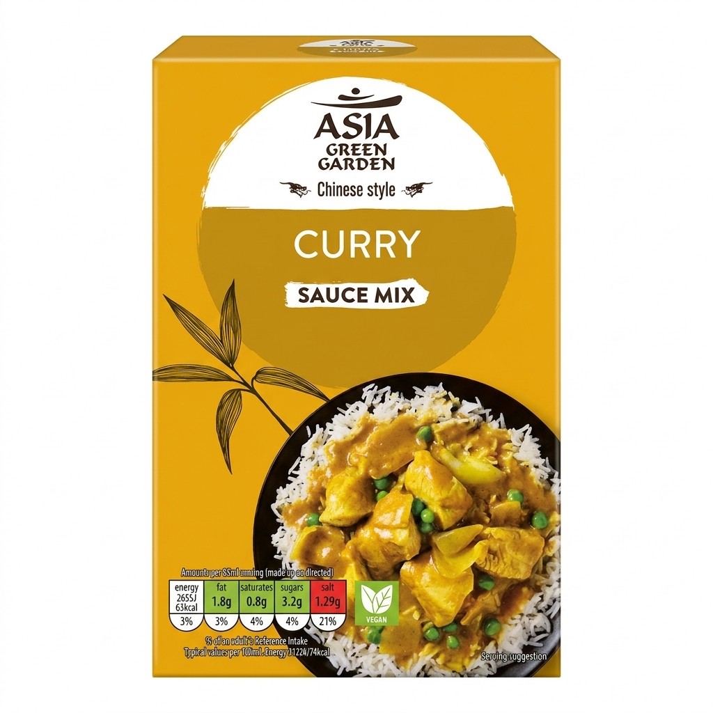 Asia Green Garden Chinese Style Curry Sauce Mix 255g
