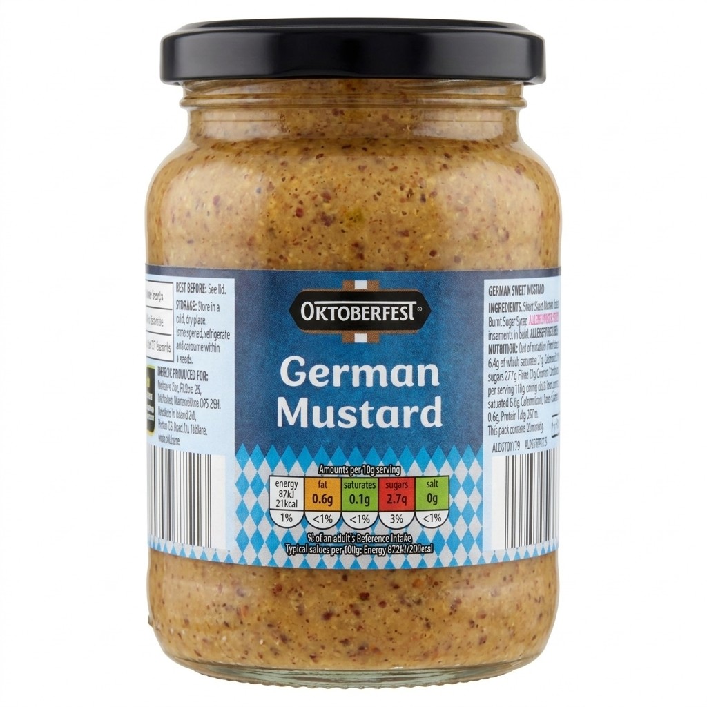 Oktoberfest German Sweet Mustard 380g