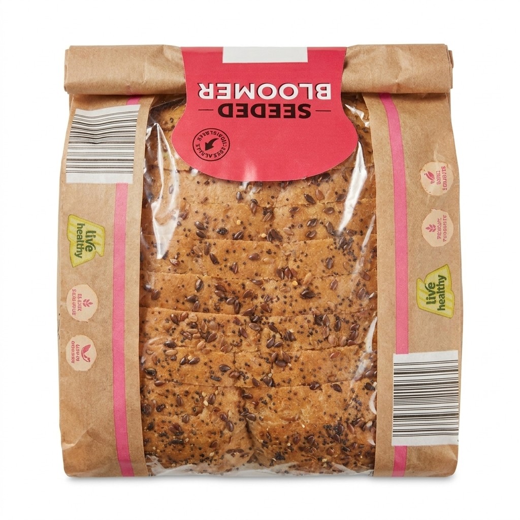 Aldi Seeded Bloomer Bread 400g