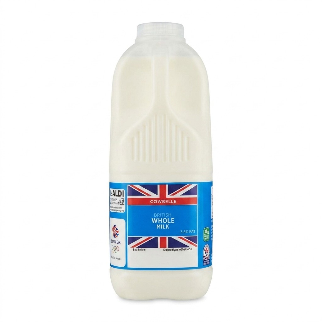 Cowbelle British Whole Milk 1.136L