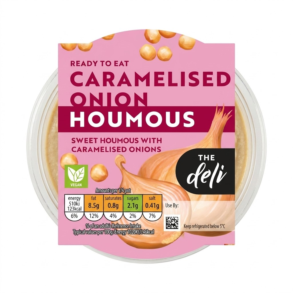 The Deli Caramelised Onion Houmous 200g