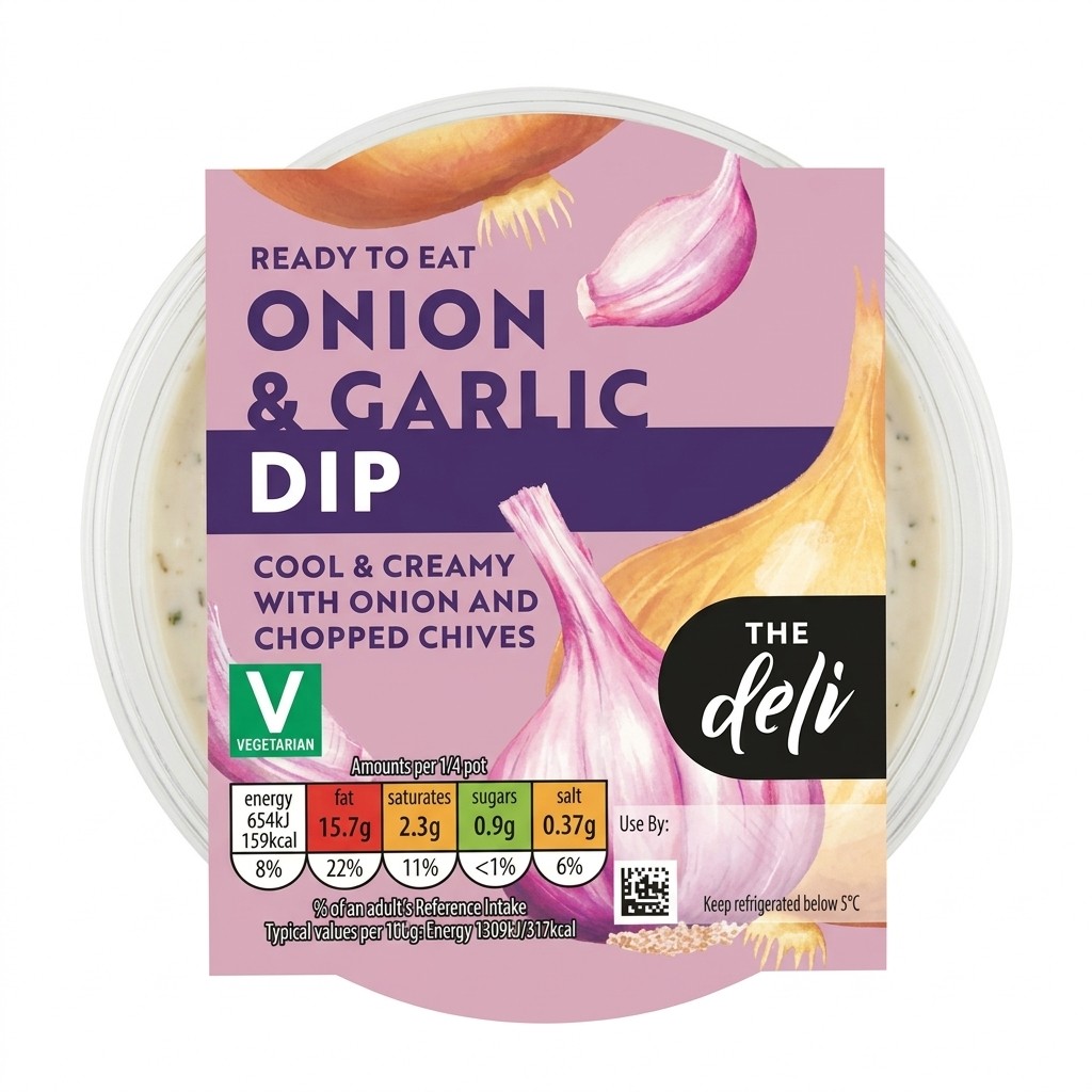 The Deli Onion & Garlic Dip 200g