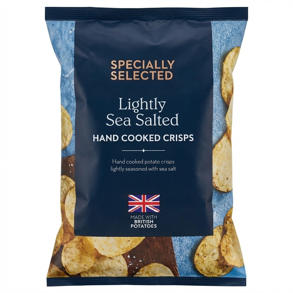 Specially Selected Lightly Sea Salted Crisps