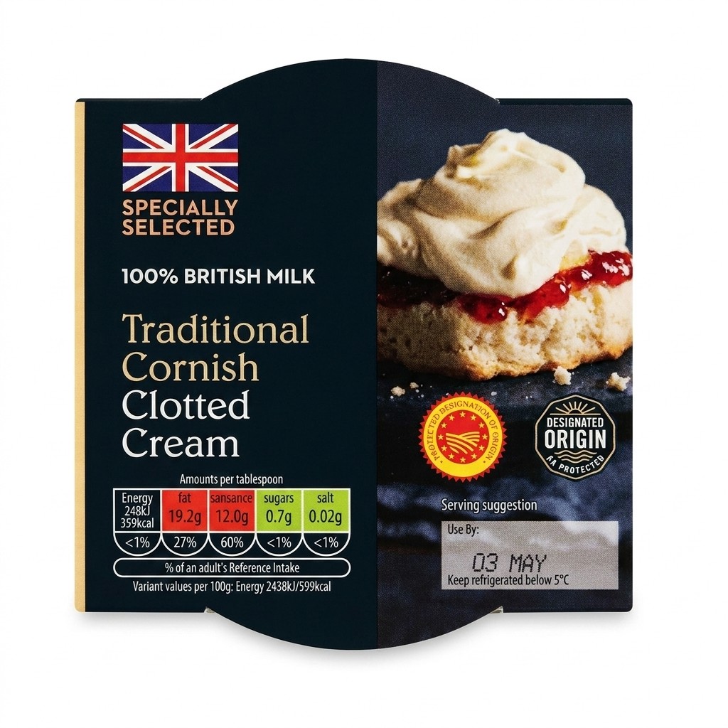 Specially Selected Traditional Cornish Clotted Cream 200g