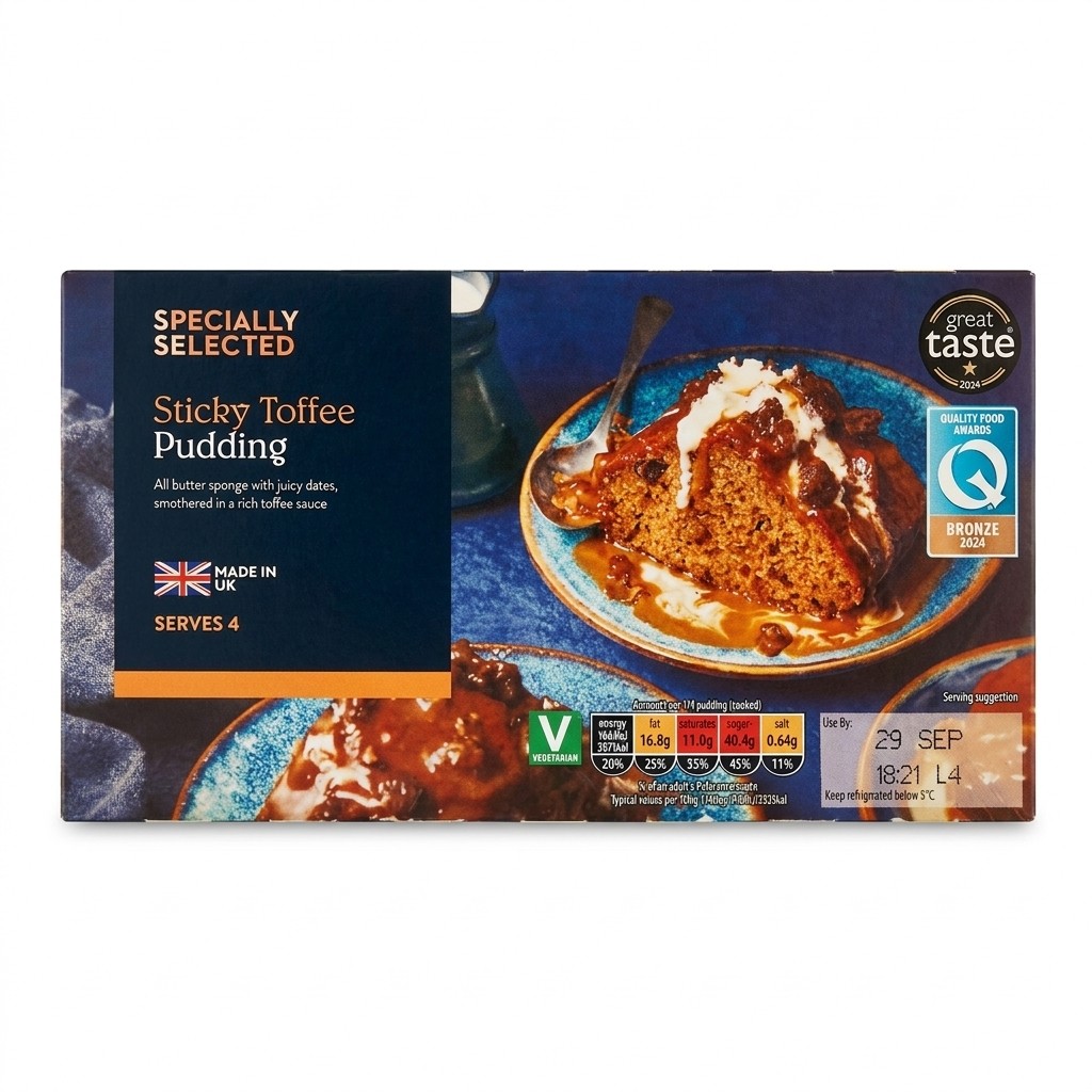 Specially Selected Sticky Toffee Pudding 450g