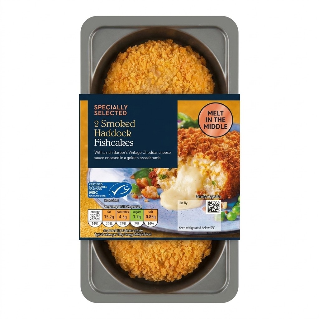 Specially Selected Smoked Haddock Fishcakes 290g