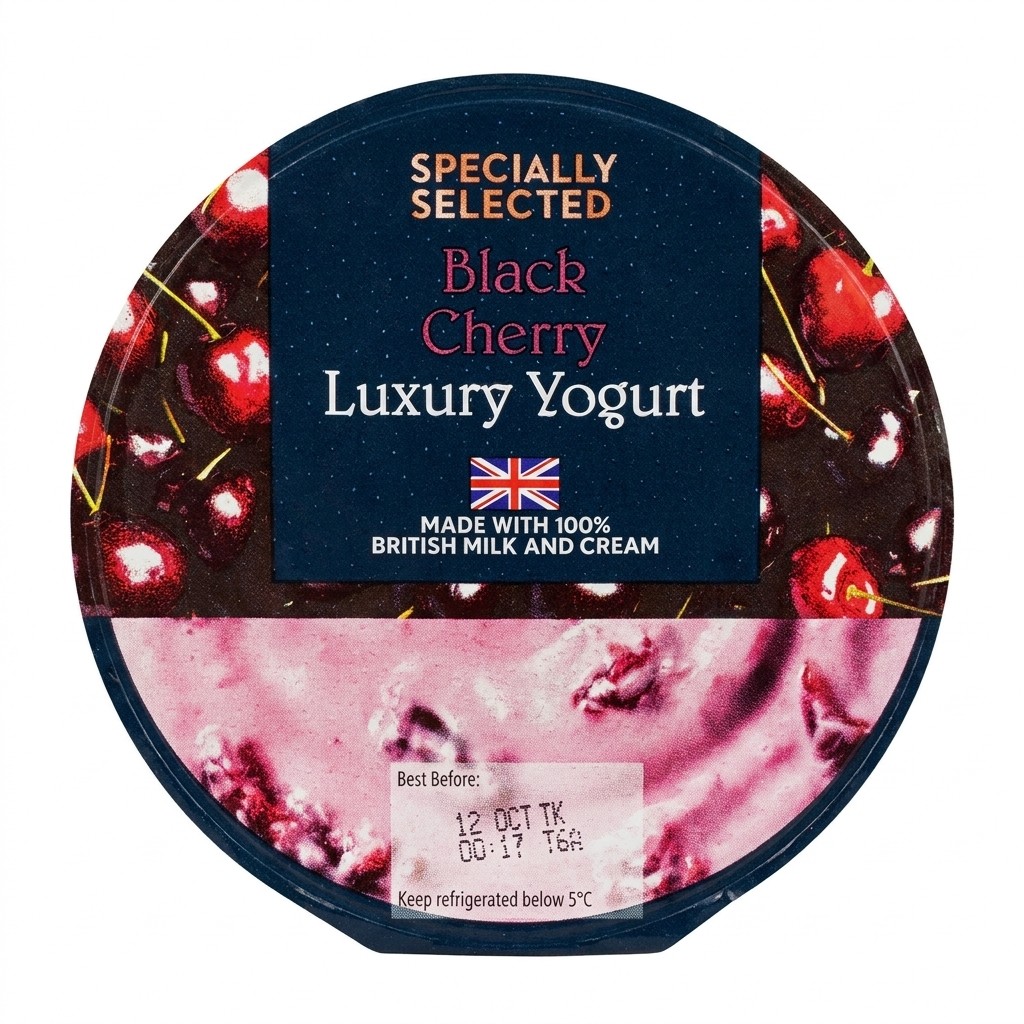 Specially Selected Black Cherry Luxury Yogurt 150g