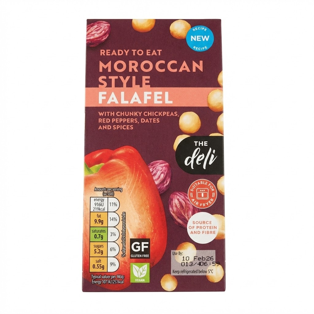 The Deli Moroccan Style Falafel 171g