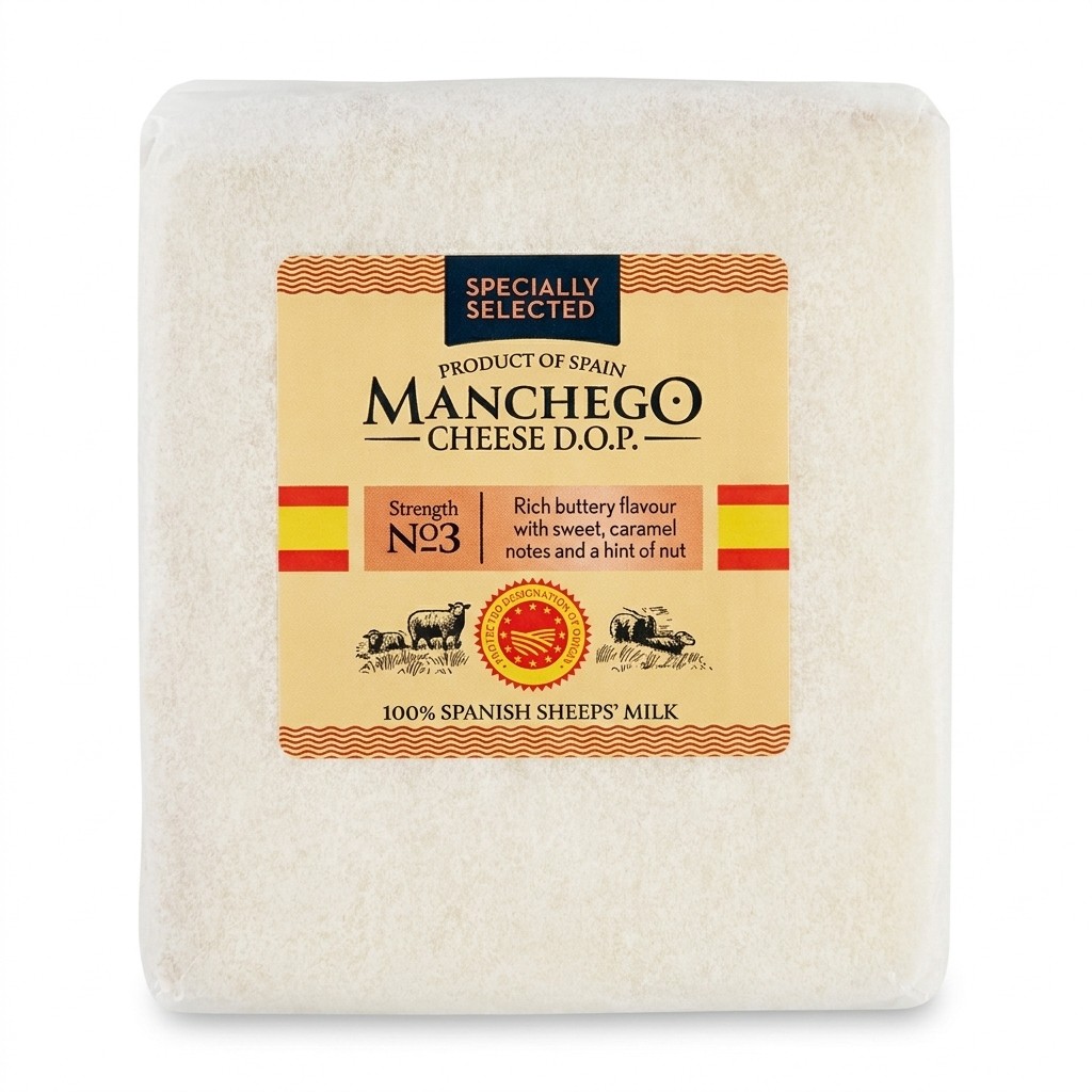Specially Selected Manchego Cheese D.O.P. 175g