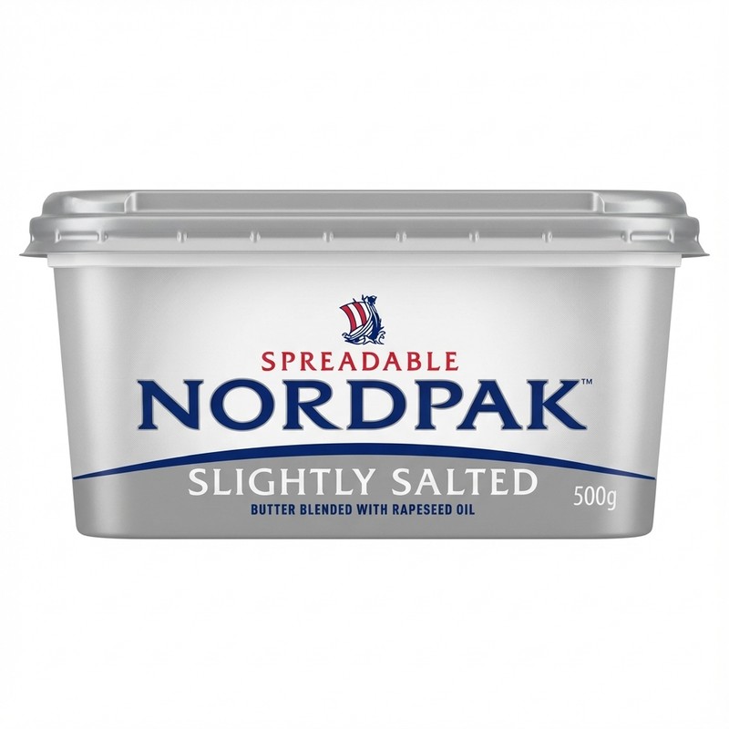 Nordpak Spreadable Slightly Salted 500g