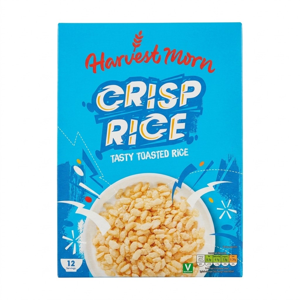 Harvest Morn Crisp Rice 375g