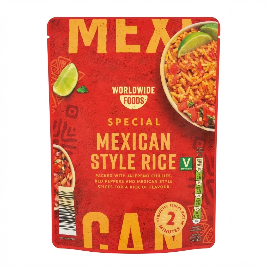 Worldwide Foods Special Mexican Style Rice 250g