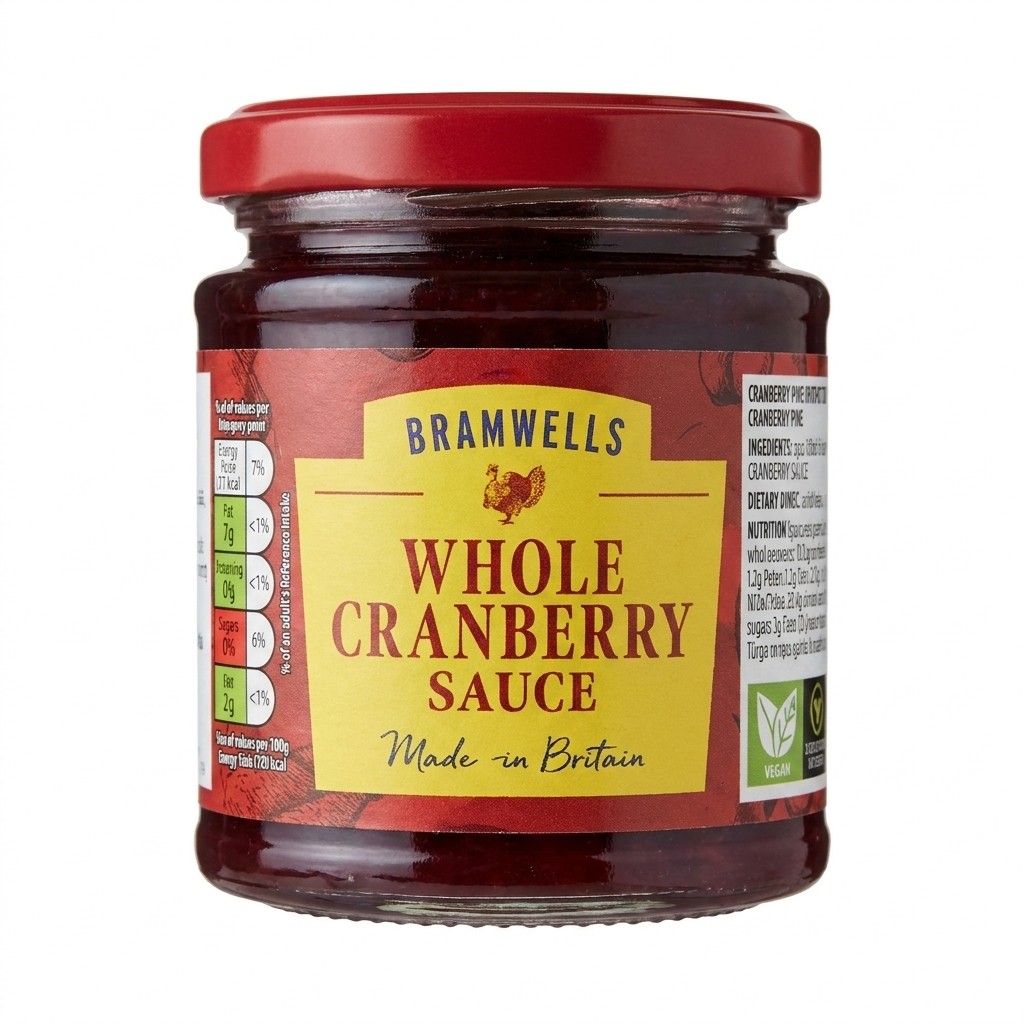 Bramwells Whole Cranberry Sauce 200g