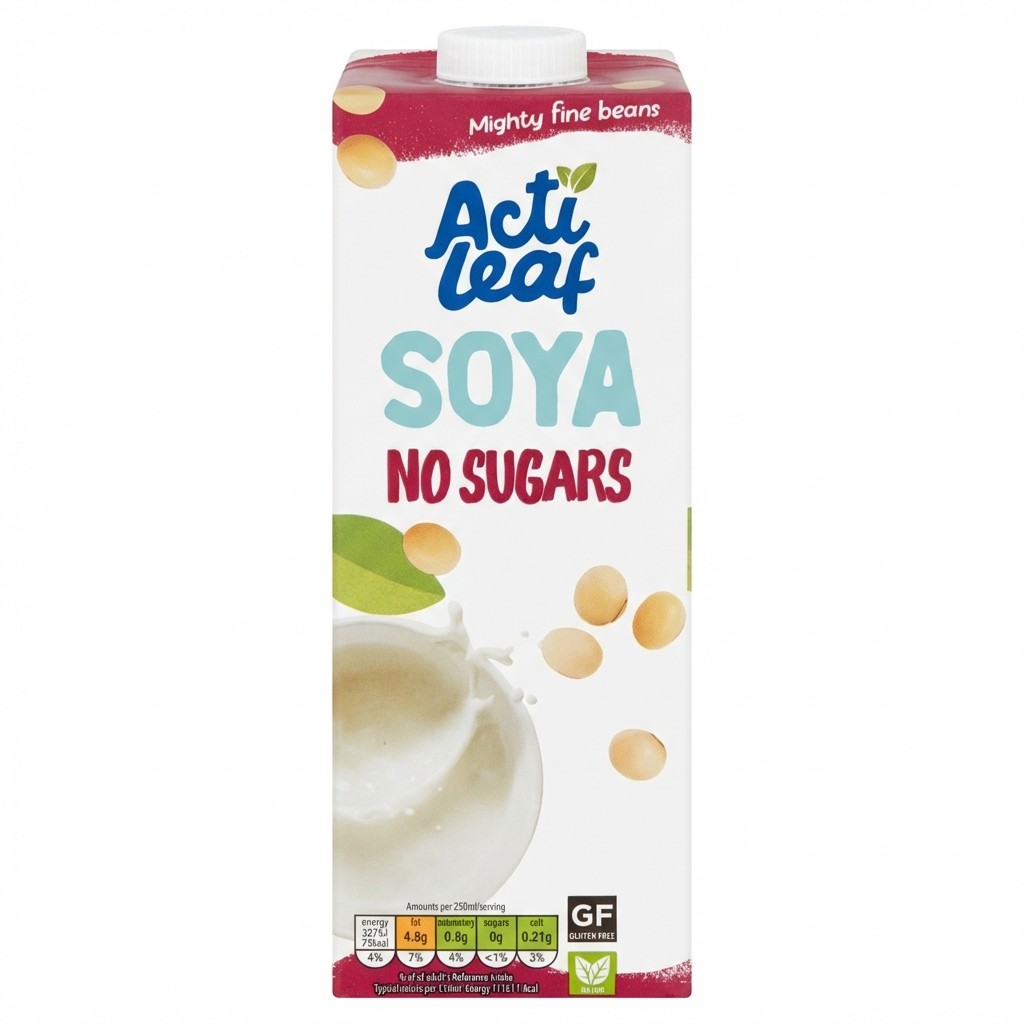 Acti Leaf Soya No Sugars 1l