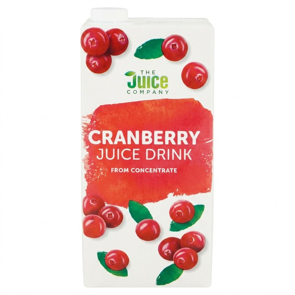 The Juice Company Cranberry Juice Drink 1l