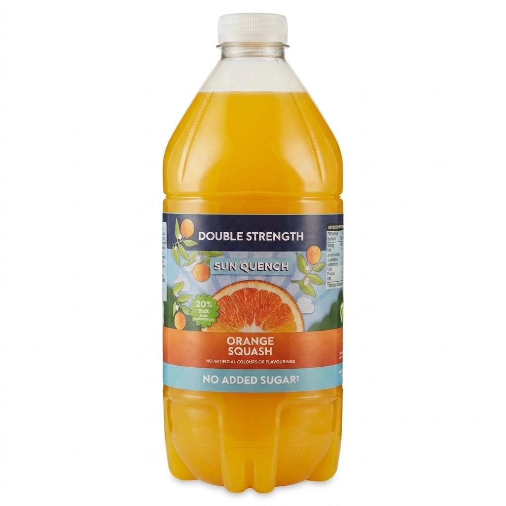 Sun Quench Double Strength Orange Squash 1.5L
