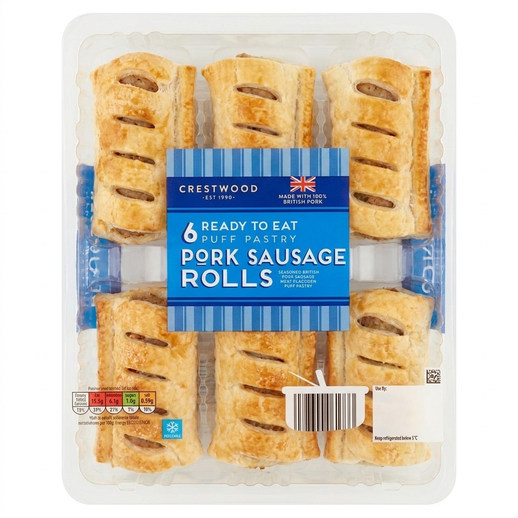 Crestwood Pork Sausage Rolls 360g