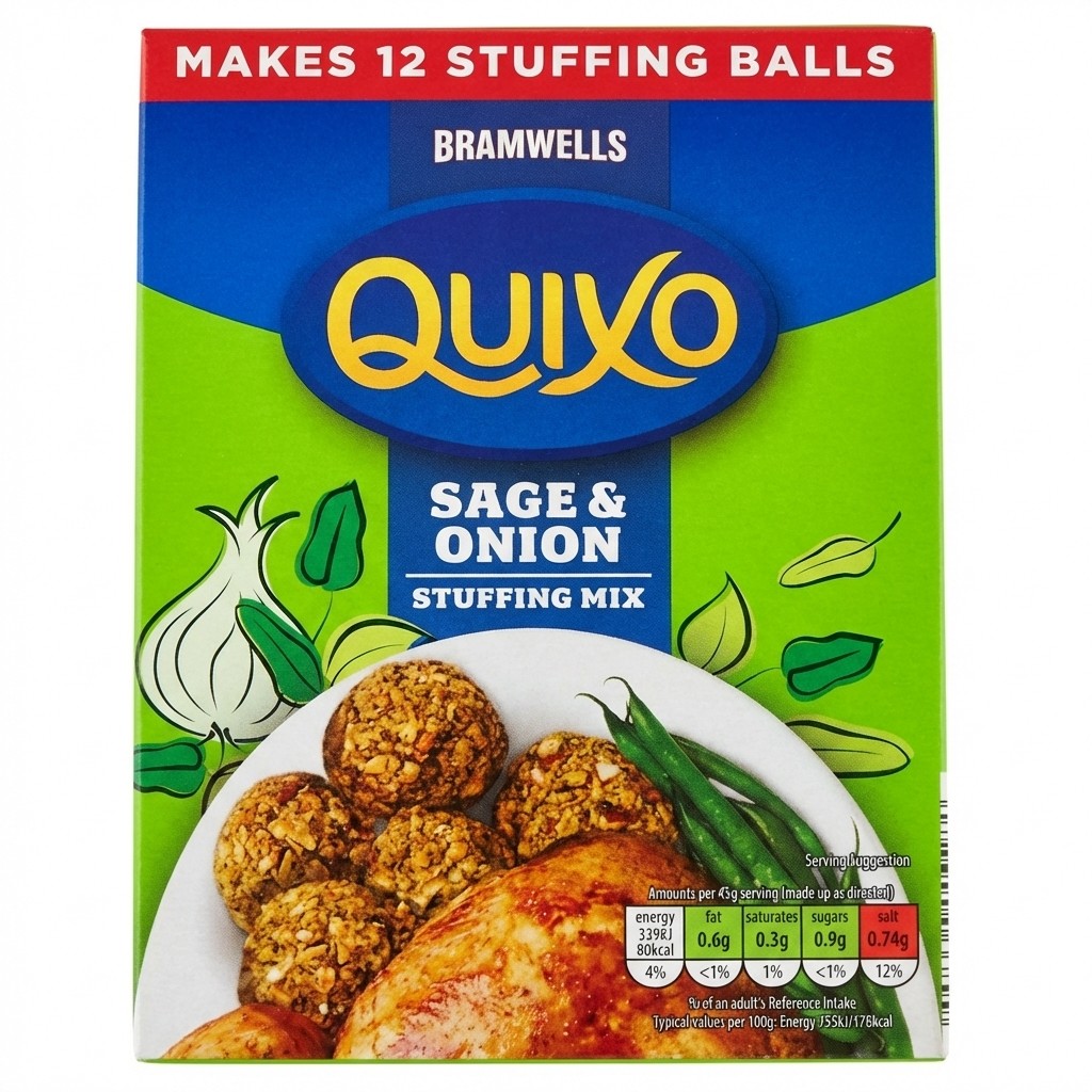 Quixo Sage & Onion Stuffing Mix 170g