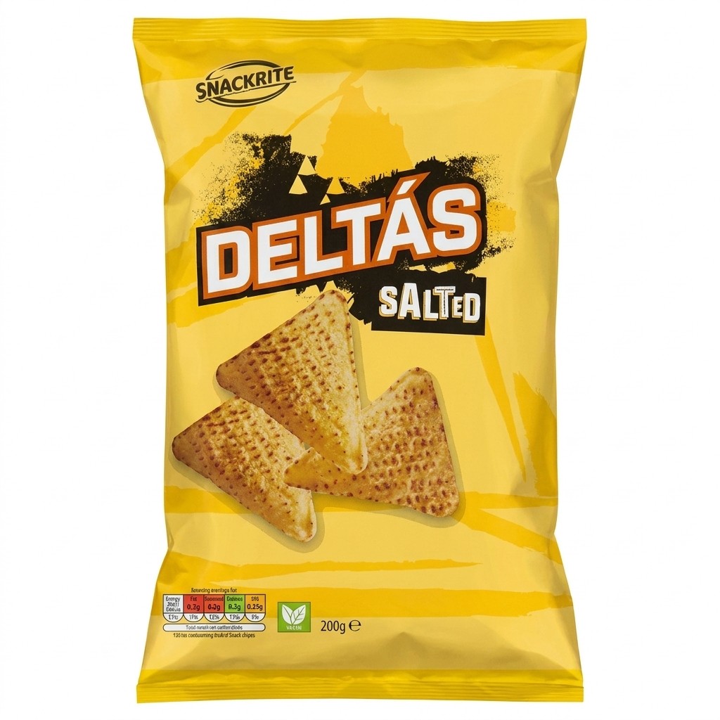 Snackrite Deltas Salted 200g