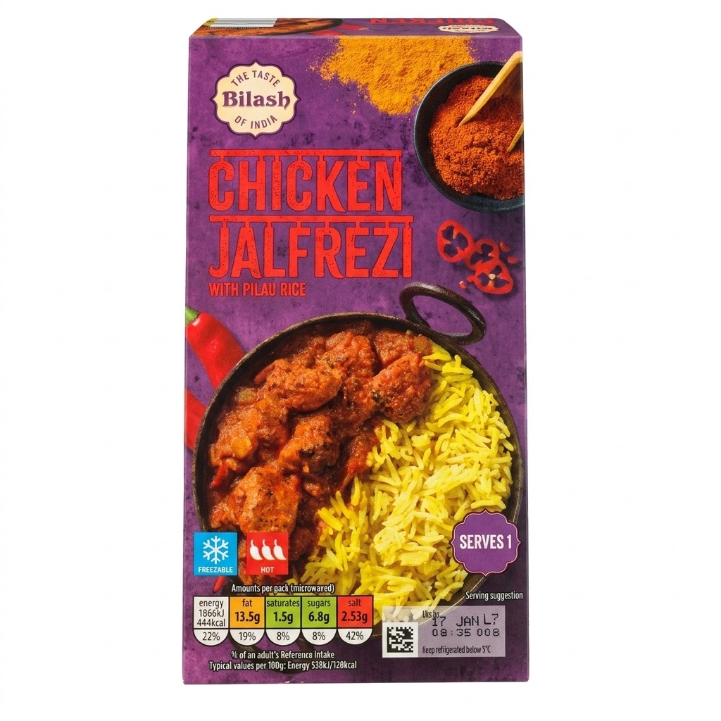 Bilash Chicken Jalfrezi 400g