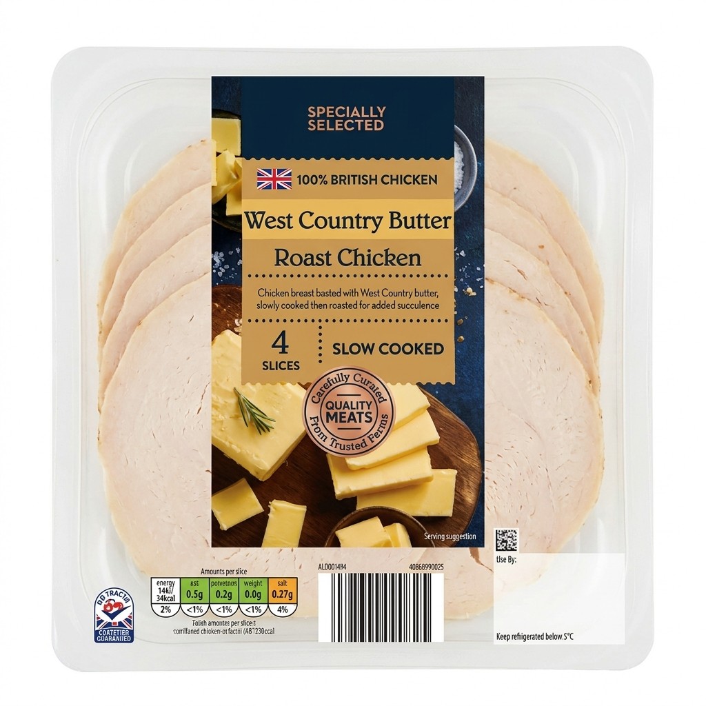 Specially Selected West Country Butter Roast Chicken 120g