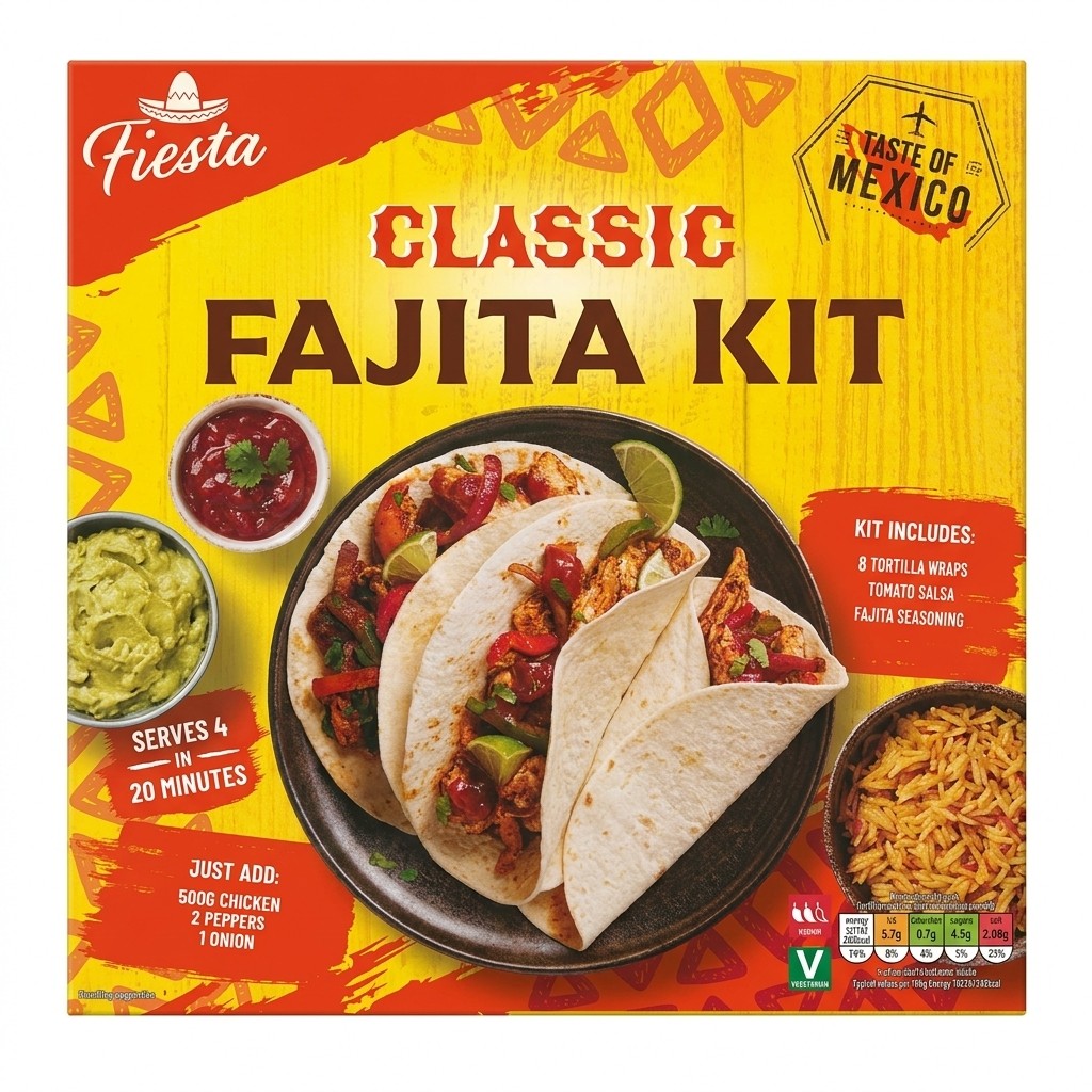 Fiesta Classic Fajita Kit 475g