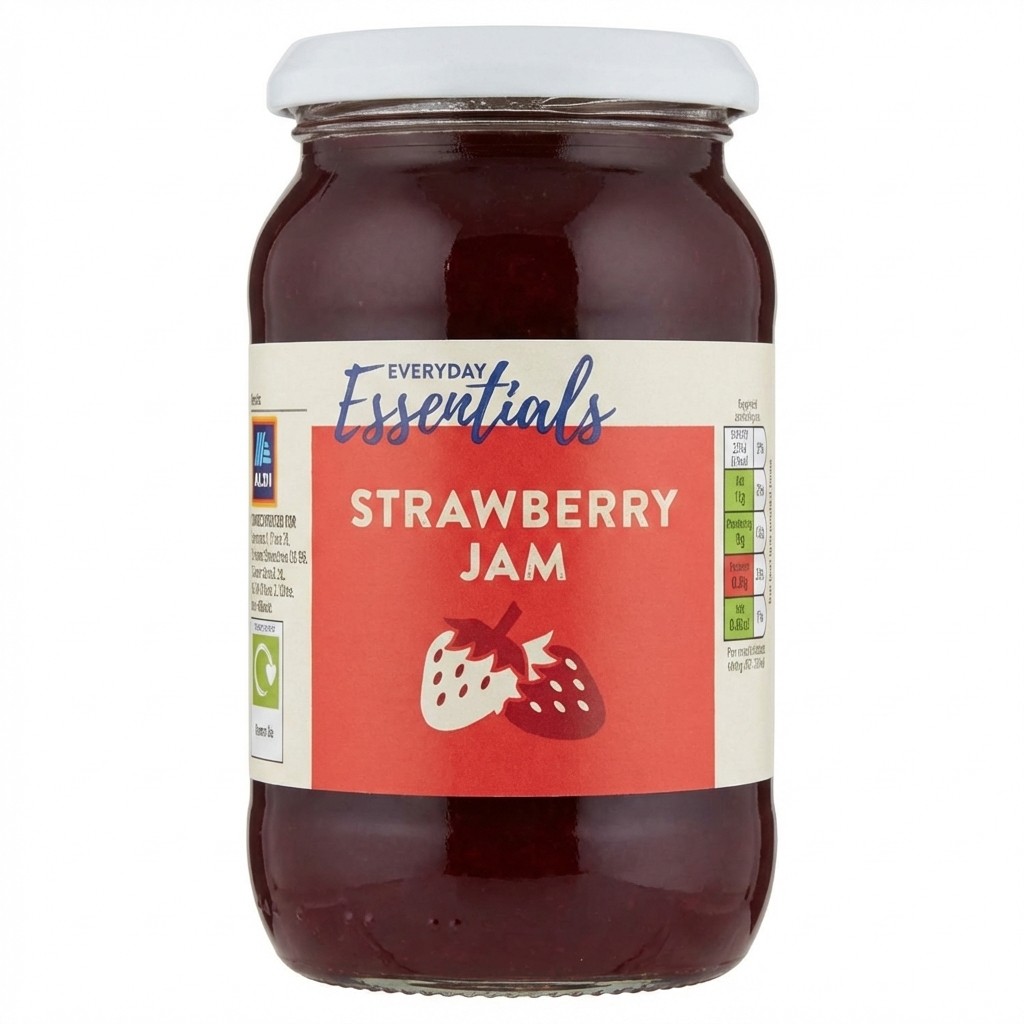 Everyday Essentials Strawberry Jam 454g
