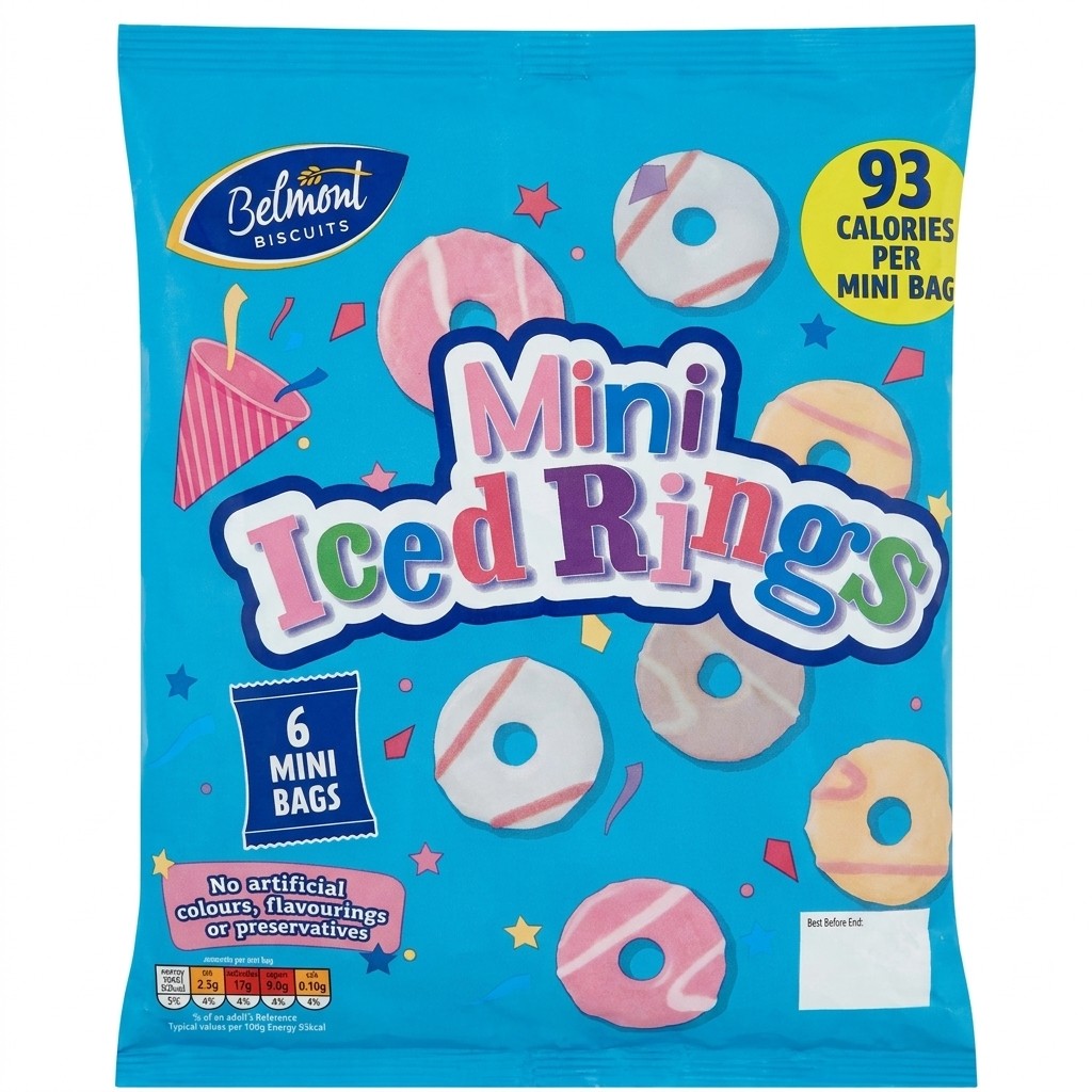 Belmont Mini Iced Rings 126g