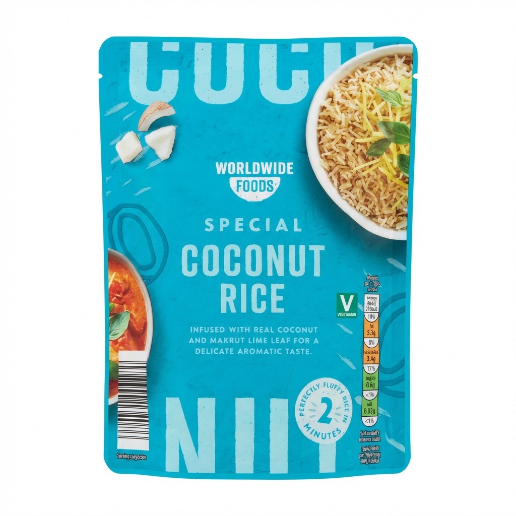 Worldwide Foods Special Coconut Rice 250g