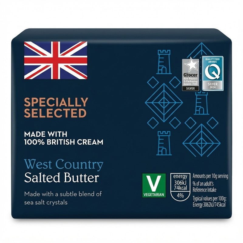 Specially Selected West Country Salted Butter 250g