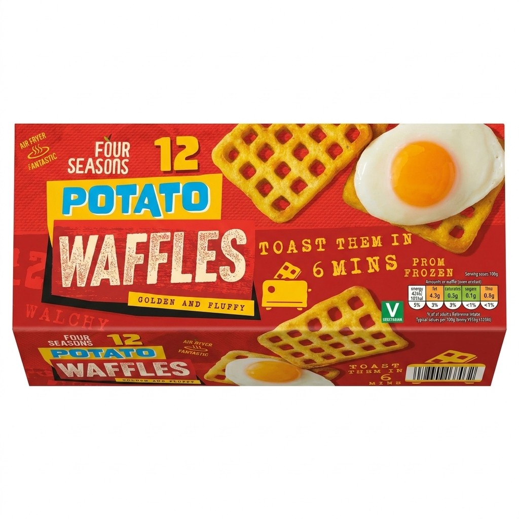 Four Seasons Potato Waffles 680g