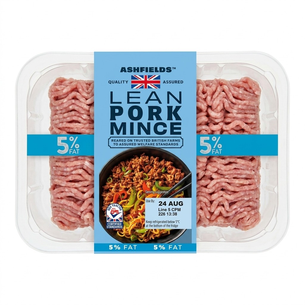 Ashfields Lean Pork Mince 500g