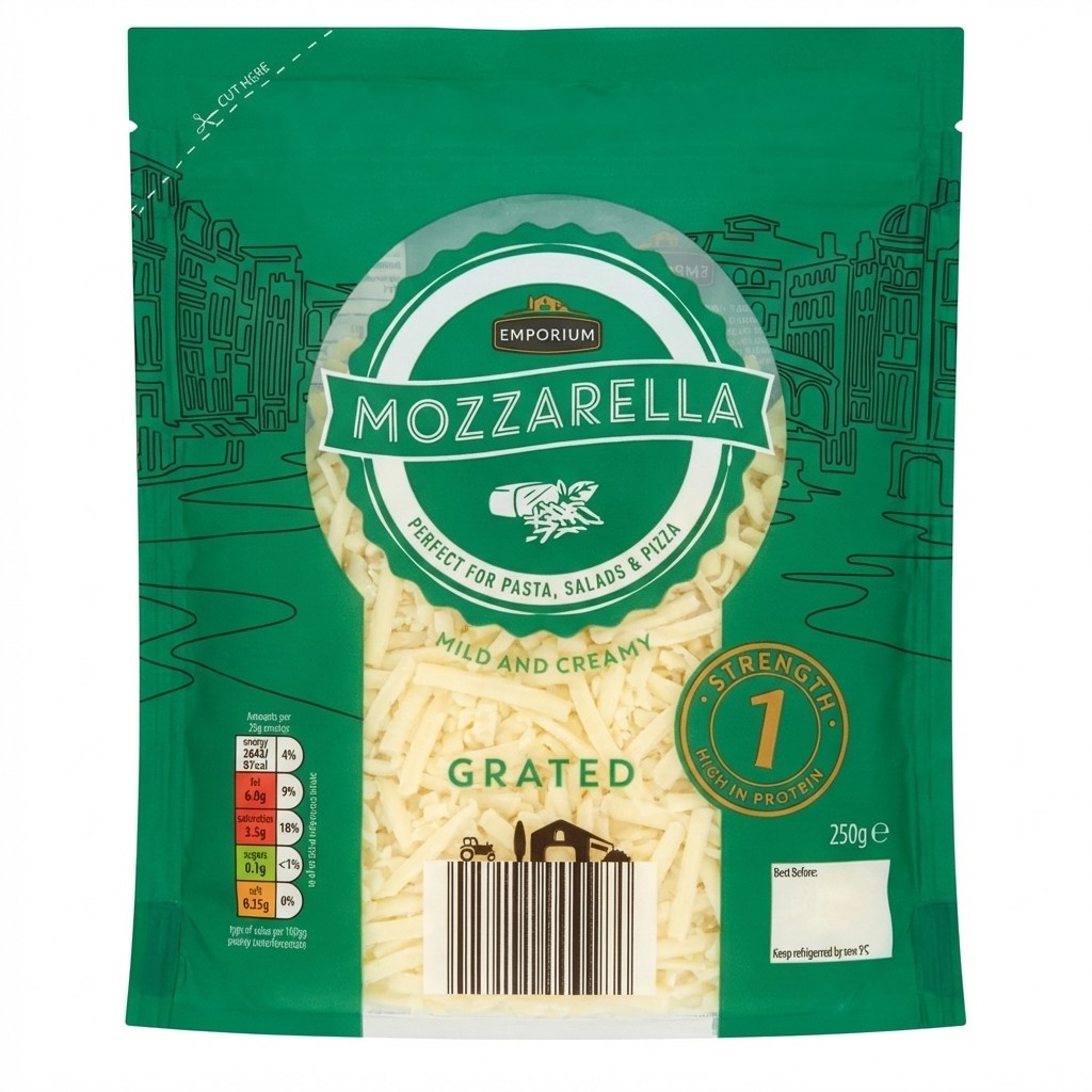 Emporium Mozzarella Grated 250g