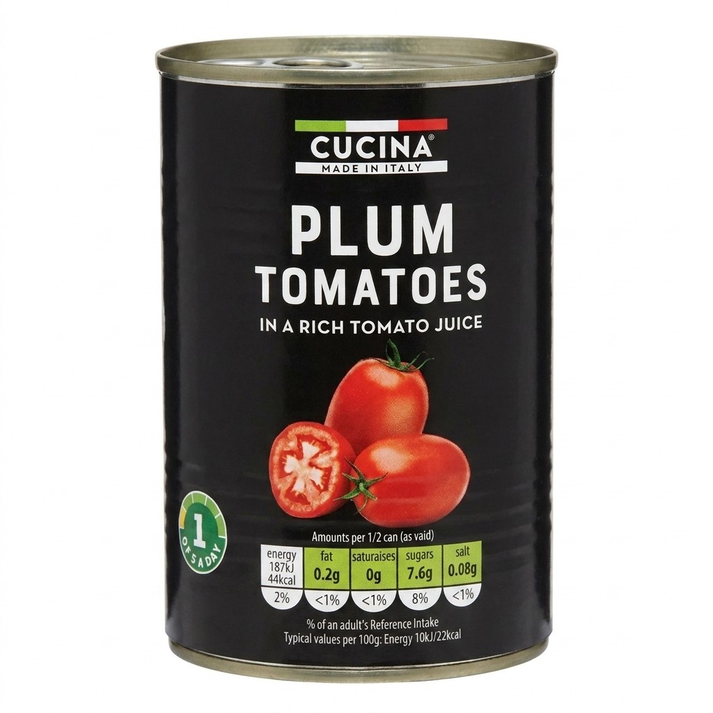 Cucina Plum Tomatoes 400g