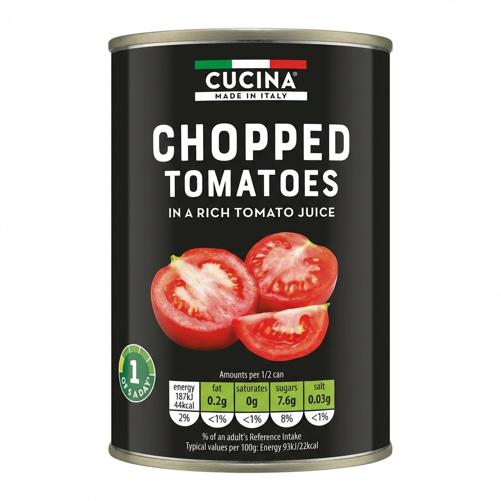 Cucina Chopped Tomatoes 400g