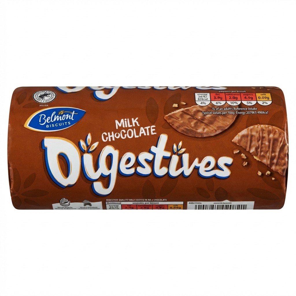 Belmont Milk Chocolate Digestives 300g