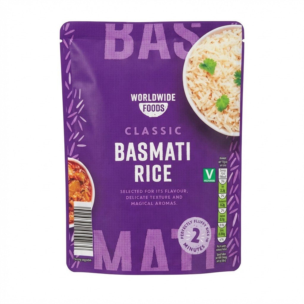 Worldwide Foods Classic Basmati Rice 250g