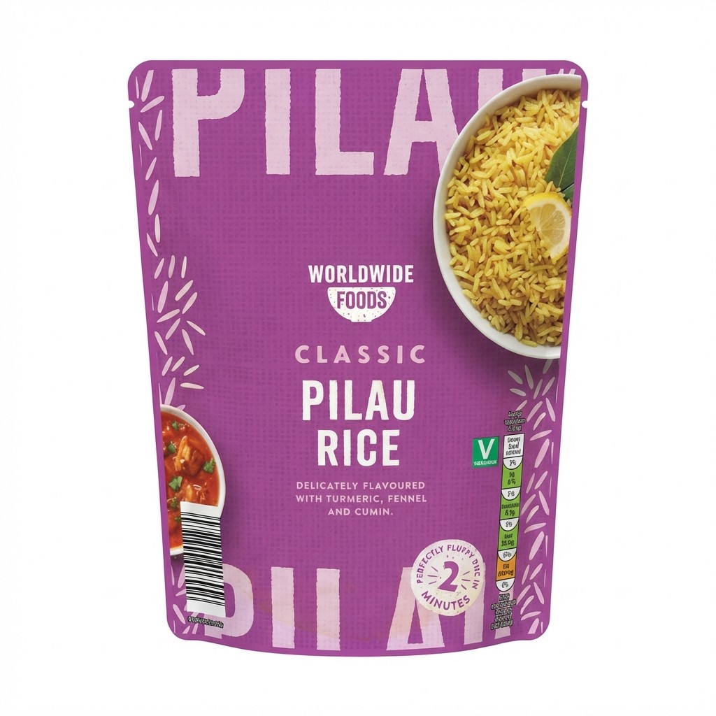Worldwide Foods Classic Pilau Rice 250g