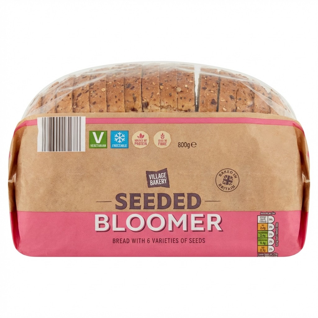 Village Bakery Seeded Bloomer 800g