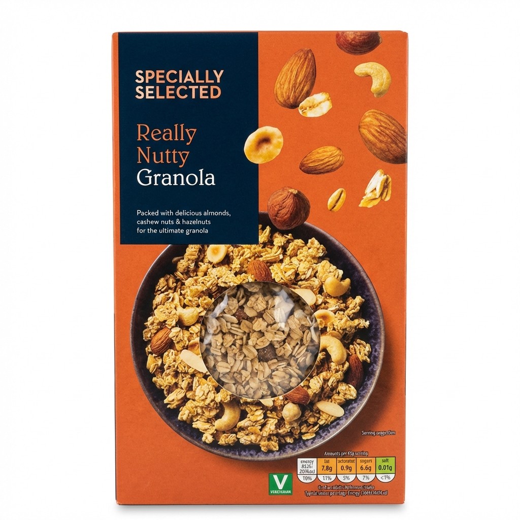 Specially Selected Really Nutty Granola 500g