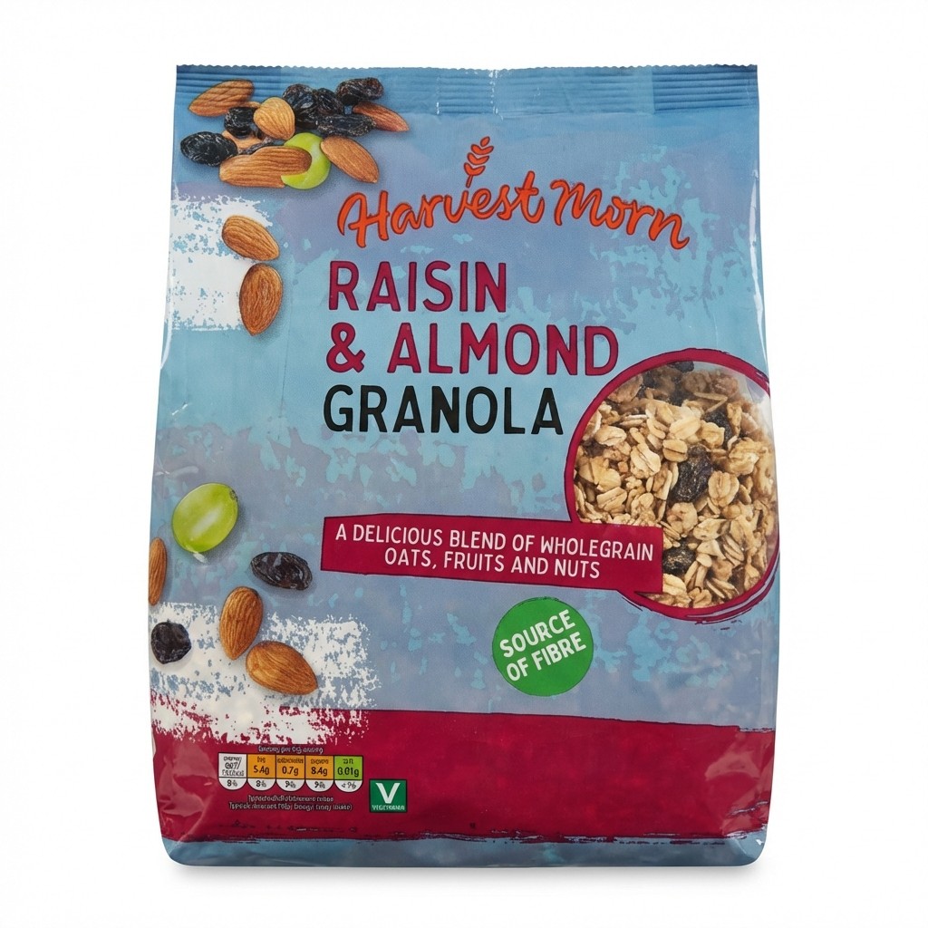 Harvest Morn Raisin & Almond Granola 1kg