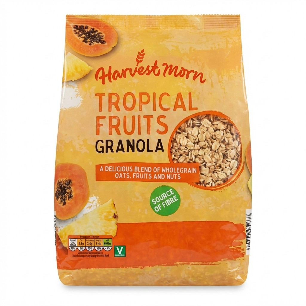 Harvest Morn Tropical Fruits Granola 1kg