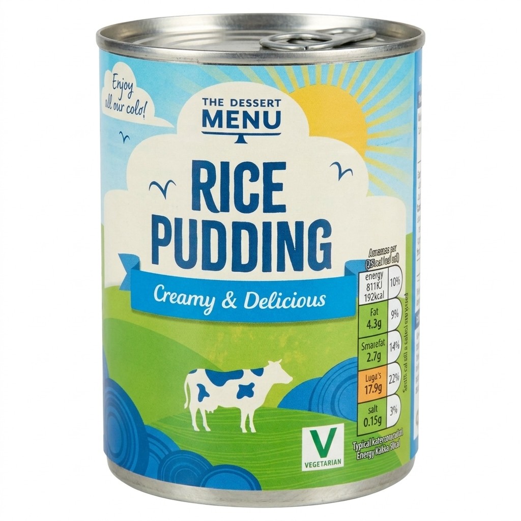 The Dessert Menu Rice Pudding 400g