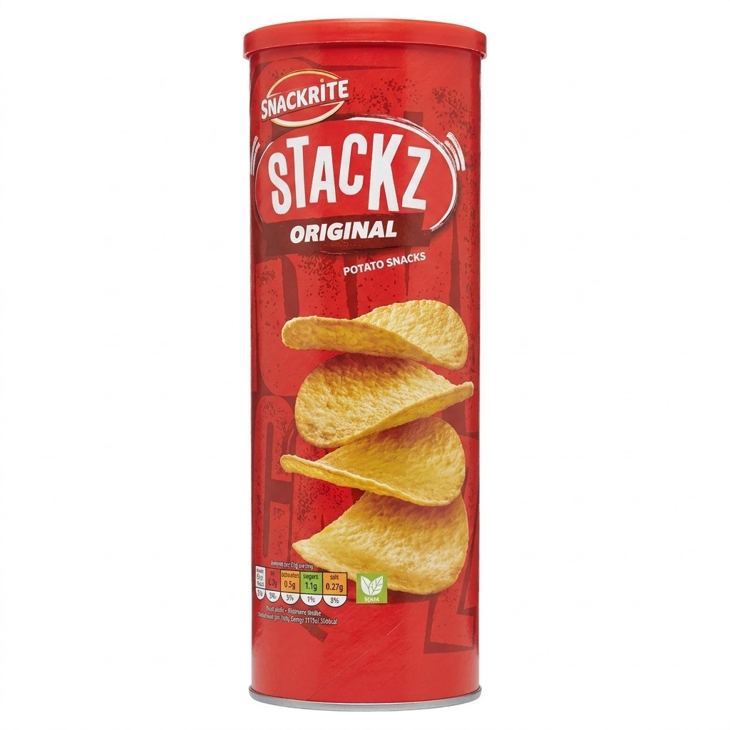 Snackrite Stackz Original Potato Snacks 165g