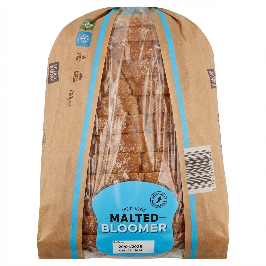 Village Bakery Malted Bloomer 800g