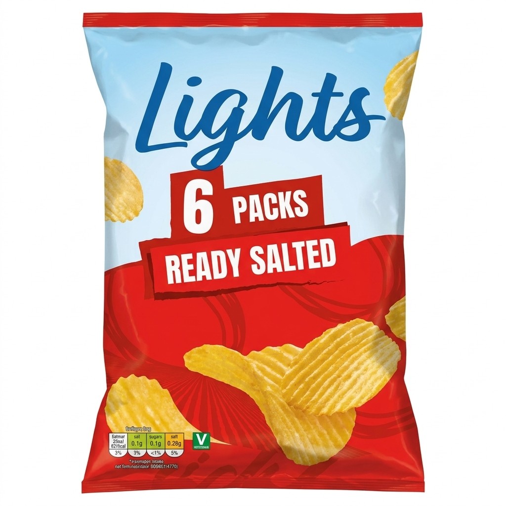 Snackrite Lights Ready Salted 150g